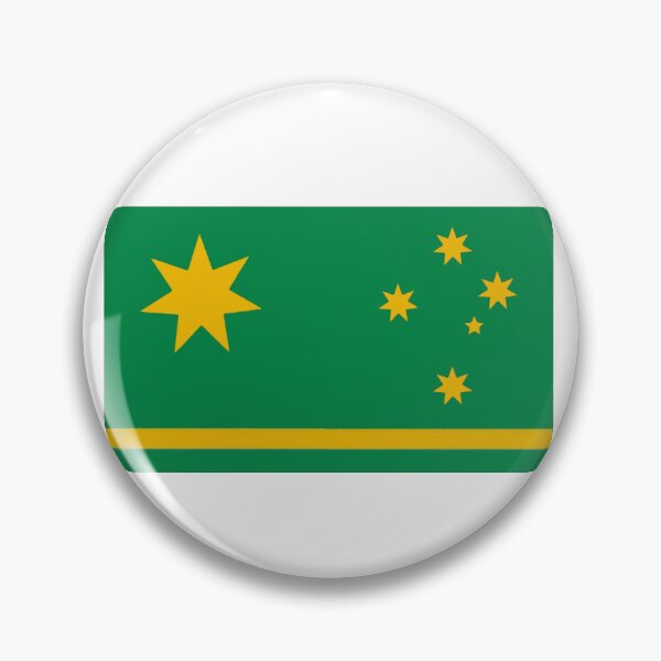 Item preview, Green and gold. Golden Horizon Flag. Australia  designed and sold by Kangaroo Sun.