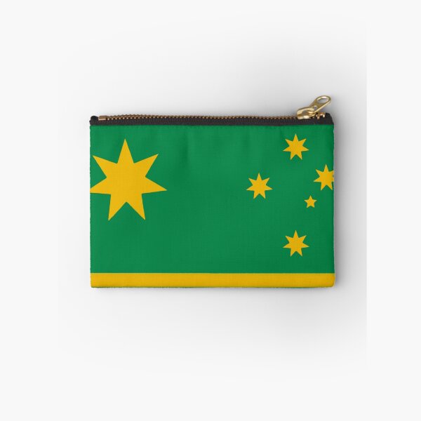 Item preview, Green and gold. Golden Horizon Flag. Australia  designed and sold by Kangaroo Sun.