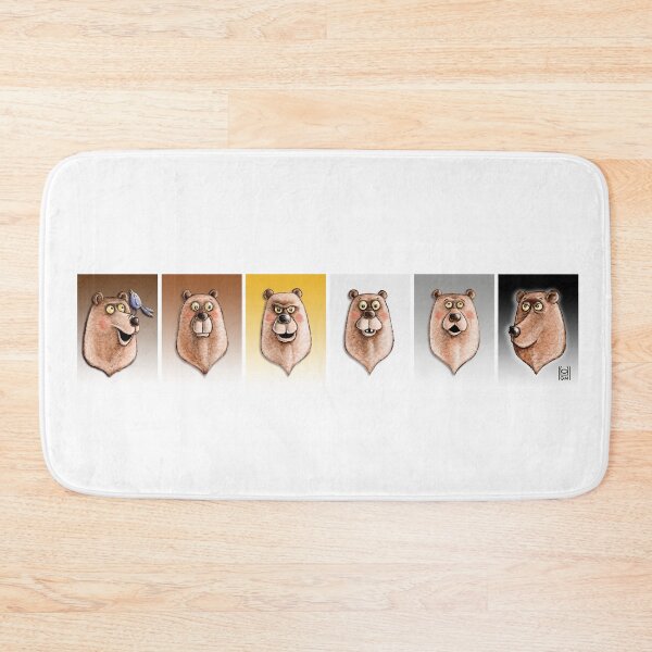 Item preview, Gay PRIDE, Bear faces with different gestures designed and sold by Didakdc.