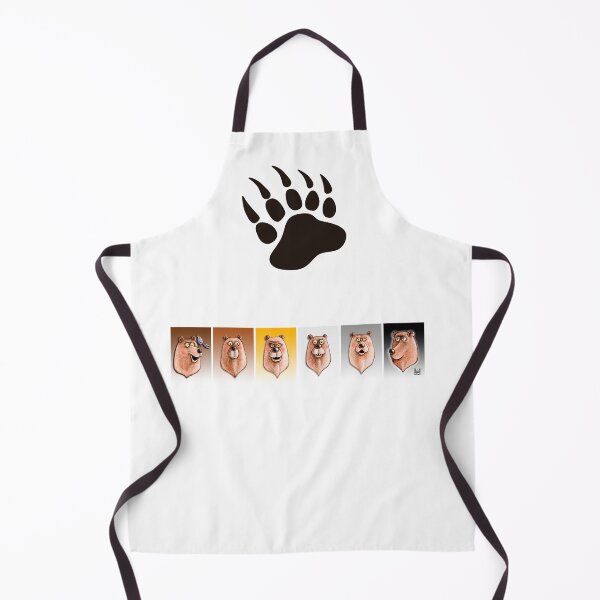 Item preview, Gay PRIDE, Bear faces with different gestures designed and sold by Didakdc.