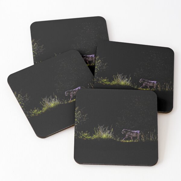 Item preview, Black panther in the night designed and sold by Yves Roumazeilles (Wild Focus).
