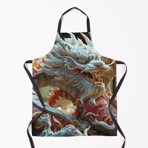Item preview, Unique Adorable White Dragon designed and sold by Sam-DesignMart.