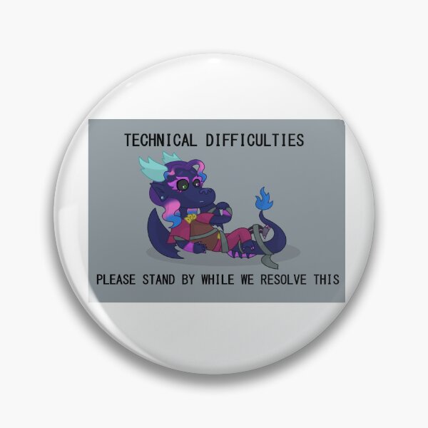 Item preview, Dark Dragon Deception Technical Difficulties Print Version designed and sold by DarkDragonDeception - Claudia.