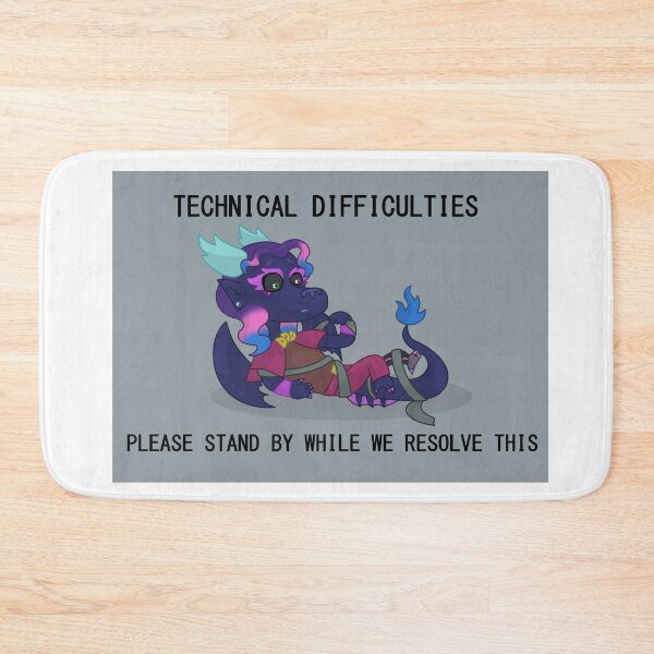 Item preview, Dark Dragon Deception Technical Difficulties Print Version designed and sold by DarkDragonDeception - Claudia.