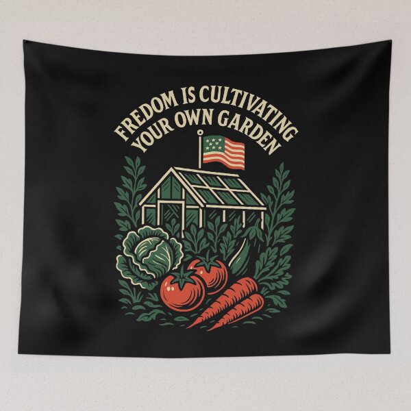 Item preview, Freedom Is Cultivating Your Own Garden Prepper designed and sold by LuminOrb.