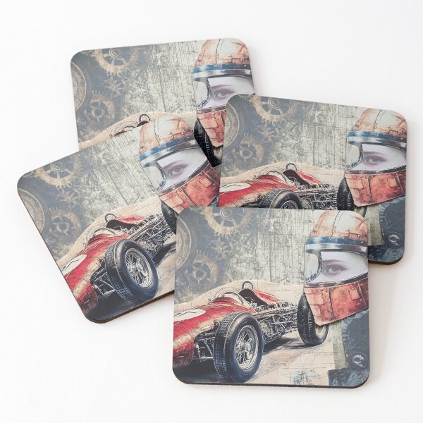 Item preview, Woman driver in a super fast car designed and sold by Koh..
