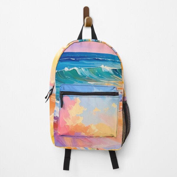 Item preview, Beach at Sunset designed and sold by ArtFactoryAI.