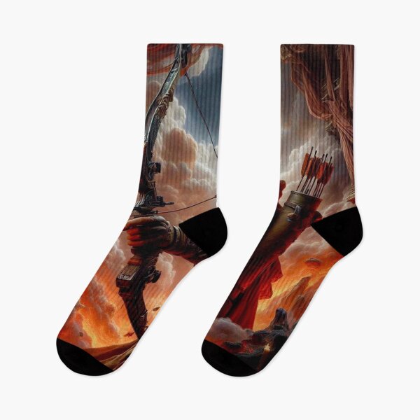 Item preview, Title: "Crimson Horizon Trailblazer" designed and sold by Ghost Archer Illusions.
