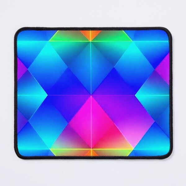 Item preview, Colorful neon colors with geometric pattern  designed and sold by Dogandesighn.