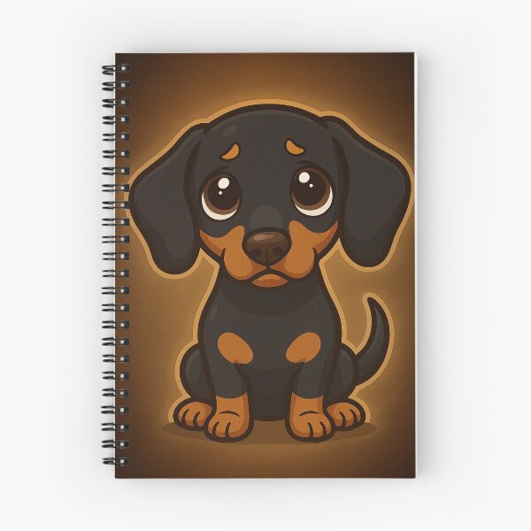 Item preview, „Sneaky little dachshund with guilty eyes” designed and sold by ForgedWyrm.