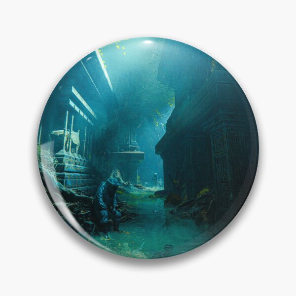 Item preview, Silent Sentinel of the Forgotten Ruins designed and sold by AlexSuiArt.