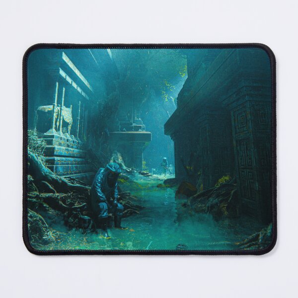 Item preview, Silent Sentinel of the Forgotten Ruins designed and sold by AlexSuiArt.