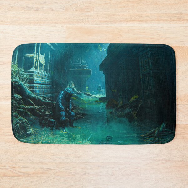 Item preview, Silent Sentinel of the Forgotten Ruins designed and sold by AlexSuiArt.