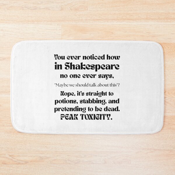 Item preview, Toxic Communication Shakespeare Style designed and sold by ObsidianDaz.