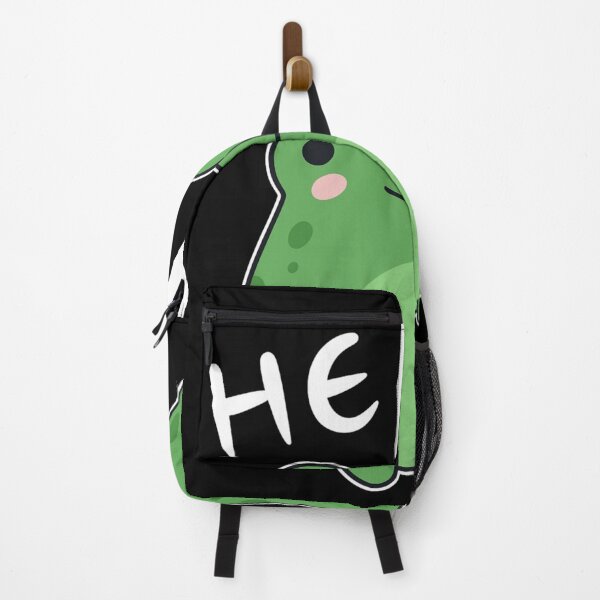 Item preview, He Him Frog Pride Cute LGBT Amphibian Cartoon designed and sold by haitrieuic96.