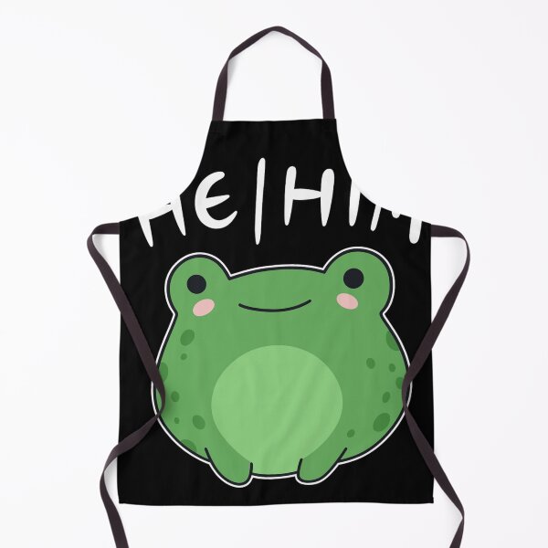 Item preview, He Him Frog Pride Cute LGBT Amphibian Cartoon designed and sold by haitrieuic96.