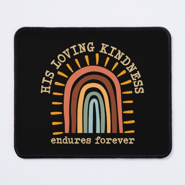 Item preview, His Lovingkindness Endures Forever Inspired from Psalm 136 | Bible Verse | Scripture Art Series #1 designed and sold by JirehKollezion.