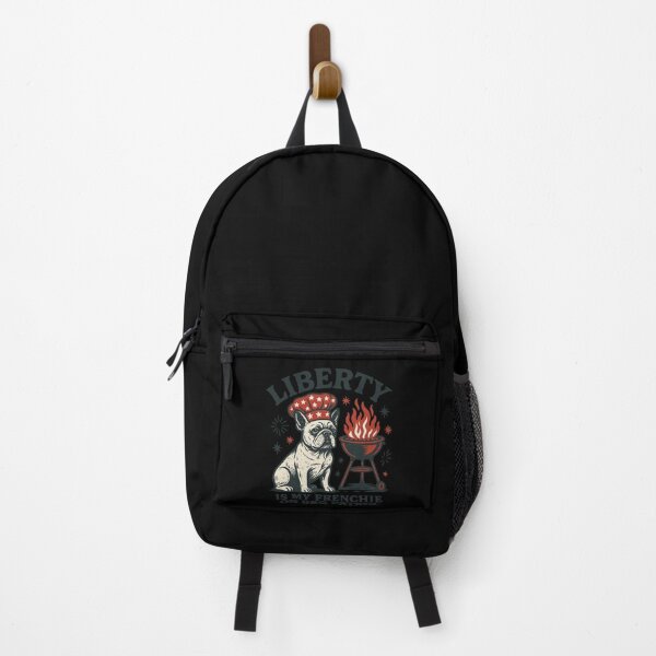 Item preview, Liberty Is My Frenchie On BBQ Patrol designed and sold by LuminOrb.
