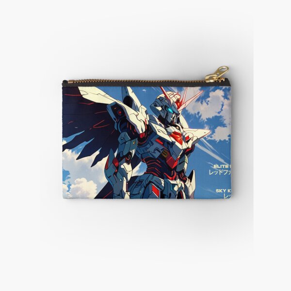 Item preview, Crimson Aegis Mecha Vanguard designed and sold by Retro Urban Wave.