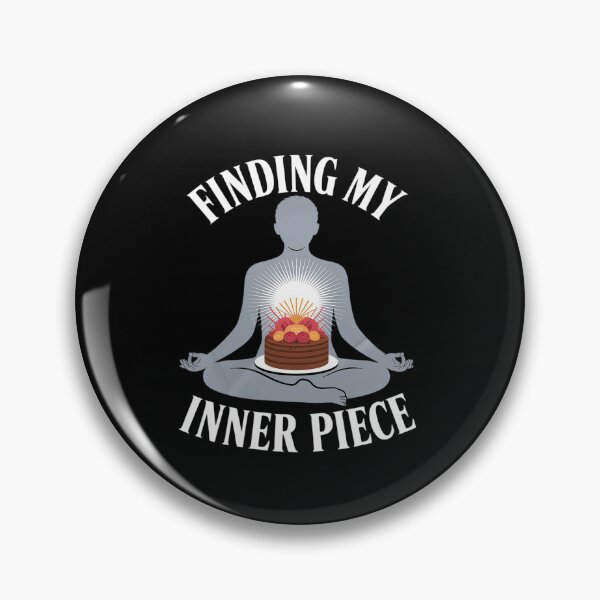 Item preview, Finding My Inner Piece (Peace) Chocolate Cake designed and sold by WindowStone.