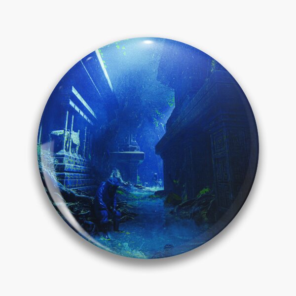 Item preview, Silent Sentinel of the Forgotten Ruins designed and sold by AlexSuiArt.