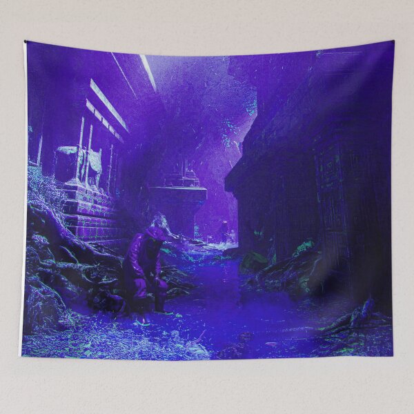 Item preview, Silent Sentinel of the Forgotten Ruins designed and sold by AlexSuiArt.