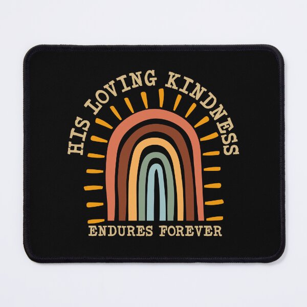 Item preview, His Lovingkindness Endures Forever Inspired from Psalm 136 | Bible Verse | Scripture Art Series #2 designed and sold by JirehKollezion.