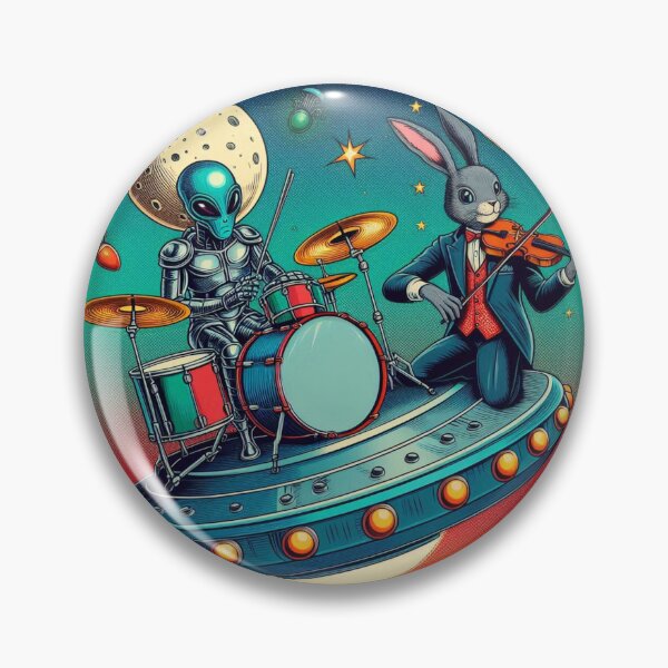 Item preview, Alien and bunny  designed and sold by Dogandesighn.