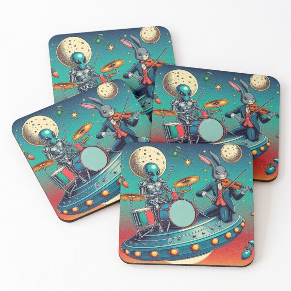 Item preview, Alien and bunny  designed and sold by Dogandesighn.