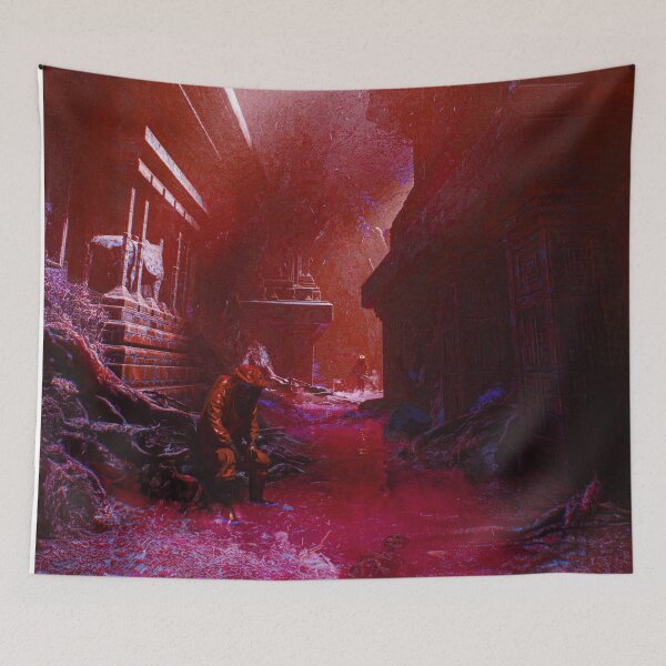 Item preview, Silent Sentinel of the Forgotten Ruins designed and sold by AlexSuiArt.