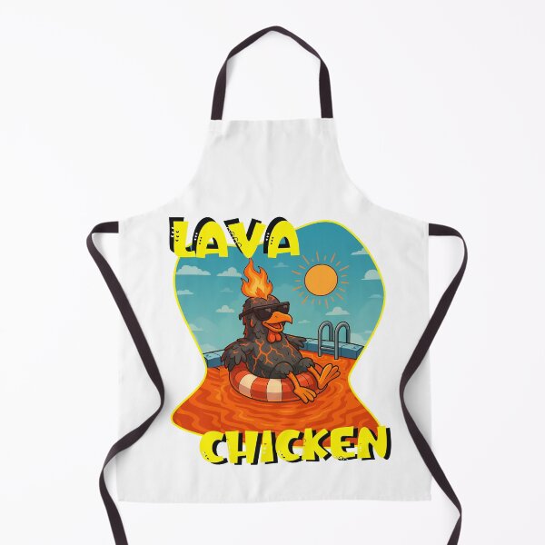 Item preview, Lava Chicken on vacation designed and sold by Muggio.
