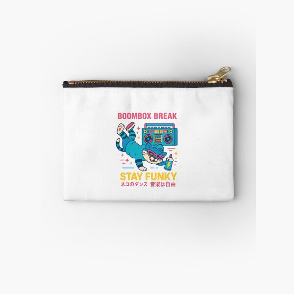 Item preview, Boombox Break – Funky Cat in Retro Motion designed and sold by BeetleDots.