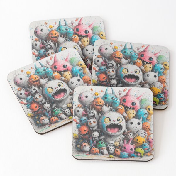 Item preview, Cute monsters - Dreamland Parade designed and sold by DanielBDesigns.