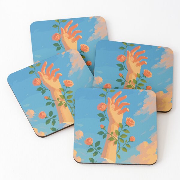 Item preview, Hand Reaching Through Roses and Sky designed and sold by NeroKanji.