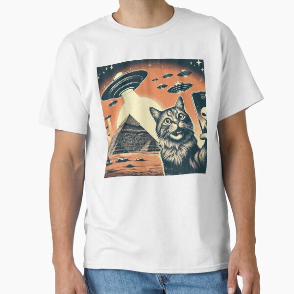 Item preview, Ancient Aliens Photobombed My Selfie designed and sold by mintytees.
