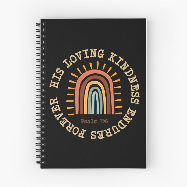 Item preview, His Lovingkindness Endures Forever Inspired from Psalm 136 | Bible Verse | Scripture Art Series #3 designed and sold by JirehKollezion.