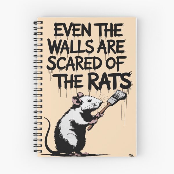 Item preview, Even the walls are scared of the rats designed and sold by 123ks.