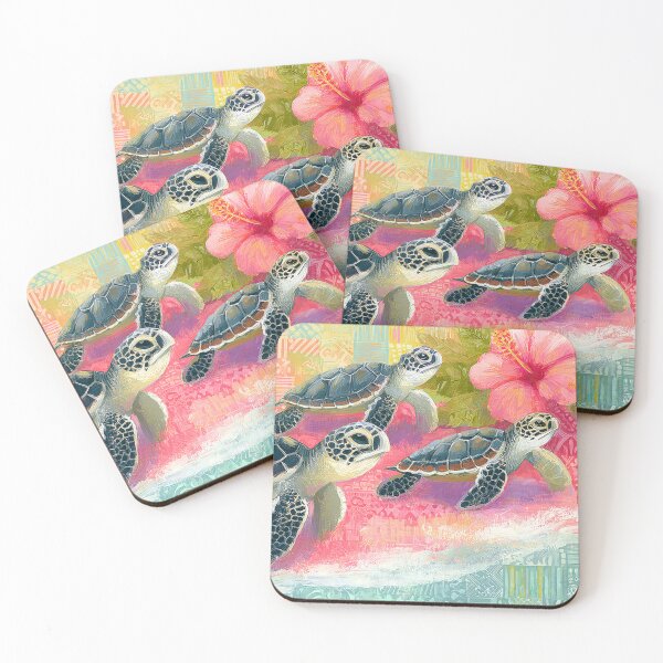 Item preview, Three Baby Honu Ohana Family designed and sold by sunnthreads.