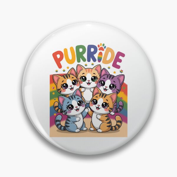 Item preview, Purride Cats LGBTQ Pride in Every Meow designed and sold by JayceTucker89.