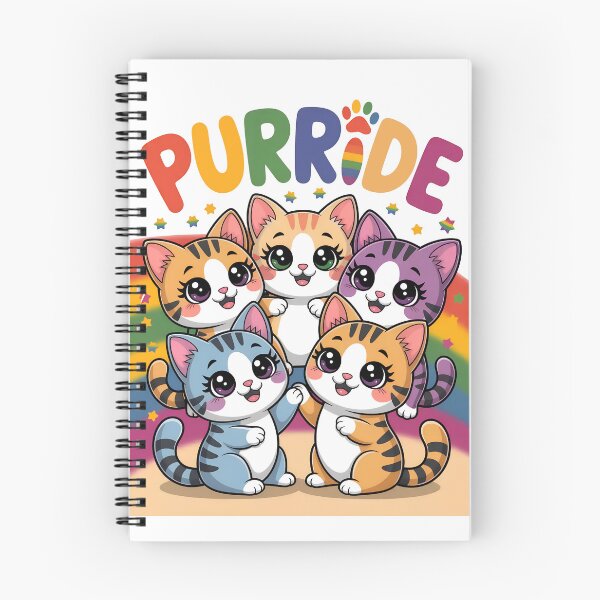Item preview, Purride Cats LGBTQ Pride in Every Meow designed and sold by JayceTucker89.
