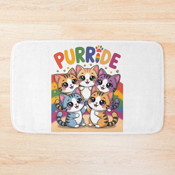Item preview, Purride Cats LGBTQ Pride in Every Meow designed and sold by JayceTucker89.