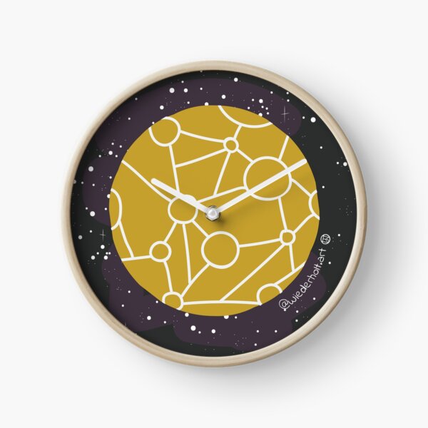 mapa del planeta del tesoro Reloj