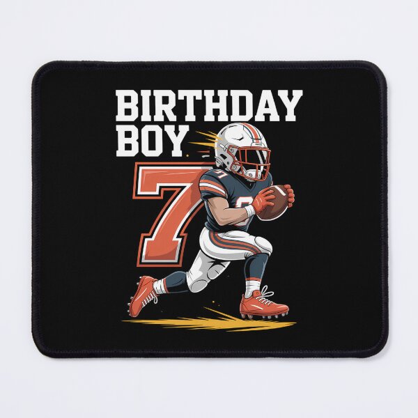 Item preview, 7 Years Old Football Player 7th Football Birthday designed and sold by tearbytea.