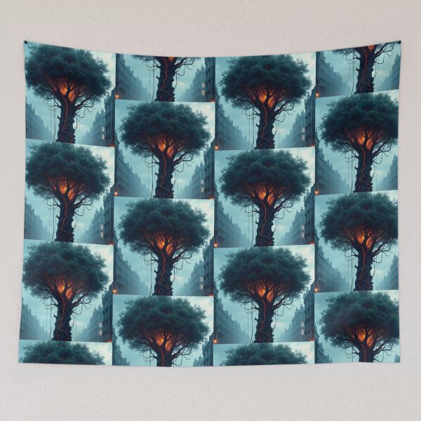 Item preview, Fired Up Tree Exclusive designed and sold by Sam-DesignMart.