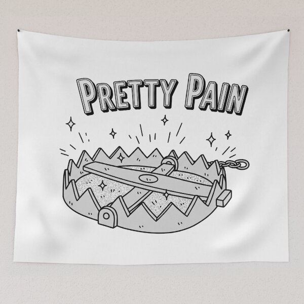 Item preview, Pretty Pain Aesthetic Trap designed and sold by Owcomm.