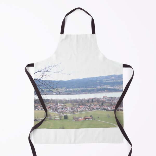 Item preview, View over a village (near Neuschwanstein Castle) designed and sold by jonneyboy99.