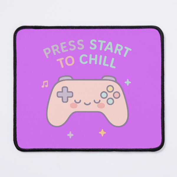 Item preview, Press Start to Chill designed and sold by UKPerfectPrints.