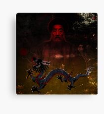 Old man in Aksu, Xinjiang, China 1906 Canvas Print