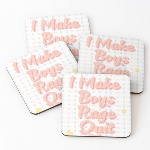 Item preview, I Make Boys Rage Quit designed and sold by UKPerfectPrints.