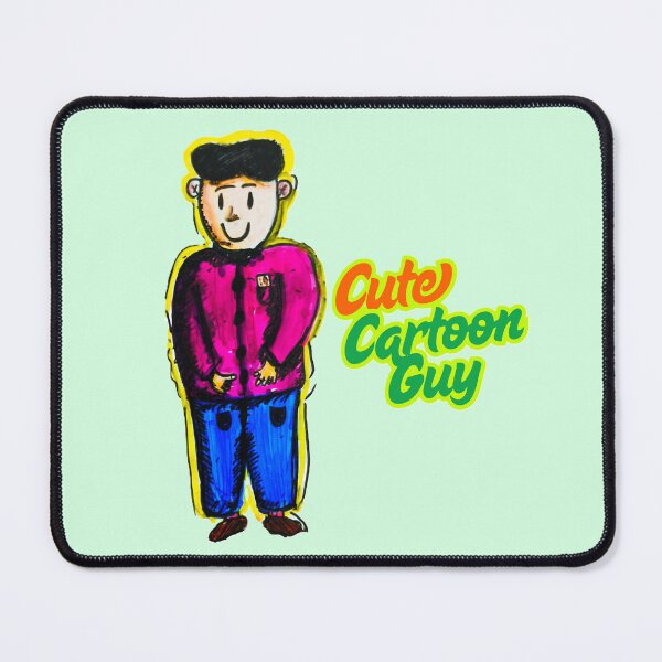 Item preview, Cute Cartoon Guy designed and sold by GigsByGG.